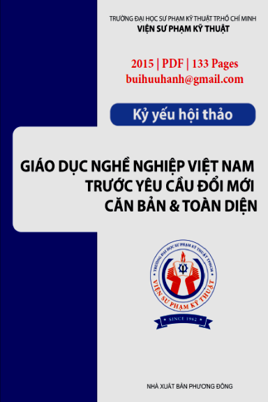 Giáo Dục Nghề Nghiệp Việt Nam Trước Yêu Cầu Đổi Mới Căn Bản Và Toàn Diện - Quang Thắng, 133 Trang