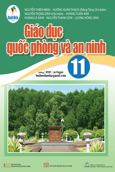Giáo Dục Quốc Phòng Và An Ninh 11 (NXB Đại Học Sư Phạm 2024) - Nguyễn Thị Minh, 76 Trang