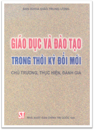 Giáo Dục Và Đào Tạo Trong Thời Kỳ Đổi Mới (NXB Chính Trị 2002) – Trần Đình Nghiêm, 334 Trang