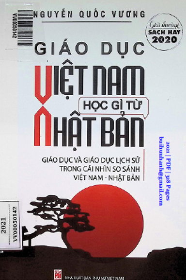 Giáo Dục Việt Nam Học Gì Từ Nhật Bản (NXB Phụ Nữ 2021) - Nguyễn Quốc Vương, 328 Trang