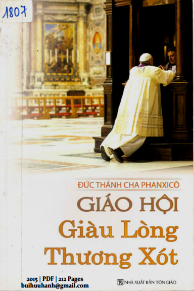 Giáo Hội Giàu Lòng Thương Xót (NXB Tôn Giáo 2015) - Giuliano Vigini, 212 Trang