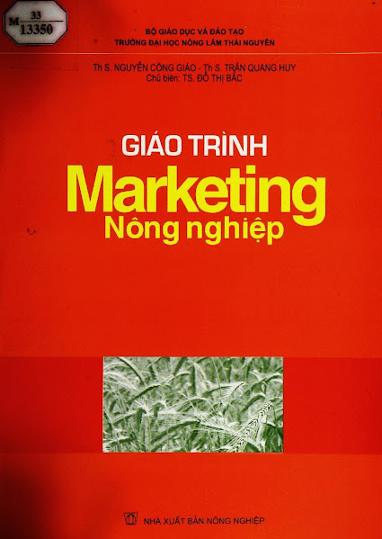 Giao Tiếp Maketing Nông Nghiệp (NXB Nông Nghiệp 2003) - Nguyễn Công Giáo, 168 Trang