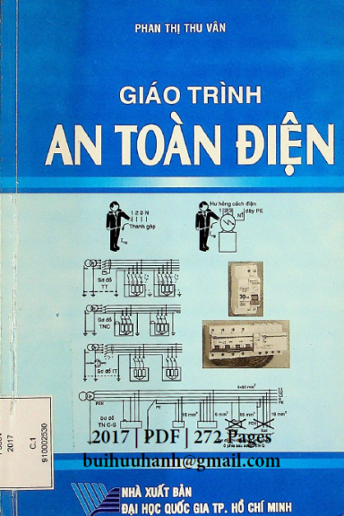 Giáo Trình An Toàn Điện (NXB Đại Học Quốc Gia 2017) - Phan Thị Thu Vân, 272 Trang