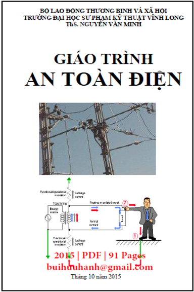 Giáo Trình An Toàn Điện (NXB Sư Phạm Kỹ Thuật 2015) - Nguyễn Văn Minh, 91 Trang
