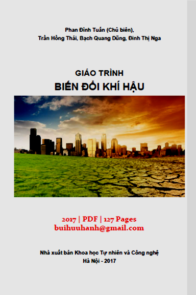 Giáo Trình Biến Đổi Khí Hậu (NXB Khoa Học Tự Nhiên 2017) - Phan Đình Tuấn, 127 Trang