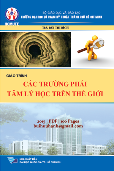 Giáo Trình Các Trường Phái Tâm Lý Học Trên Thế Giới (NXB Đại Học Quốc Gia 2015) - Bùi Thị Bích