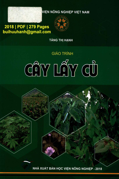 Giáo Trình Cây Lấy Củ (NXB Nông Nghiệp 2018) - Tăng Thị Hạnh, 279 Trang