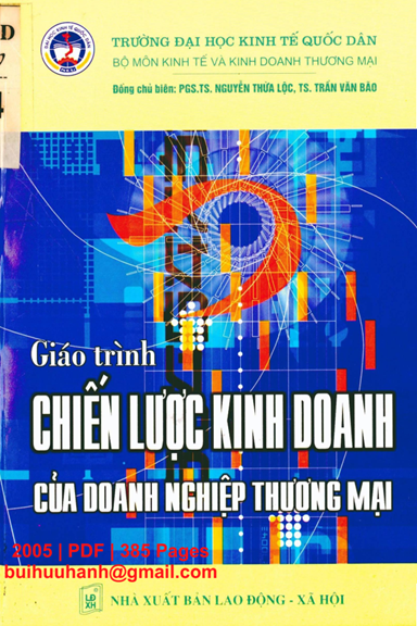Giáo Trình Chiến Lược Kinh Doanh Của Doanh Nghiệp Thương Mại - Nguyễn Thừa Lộc, 385 Trang