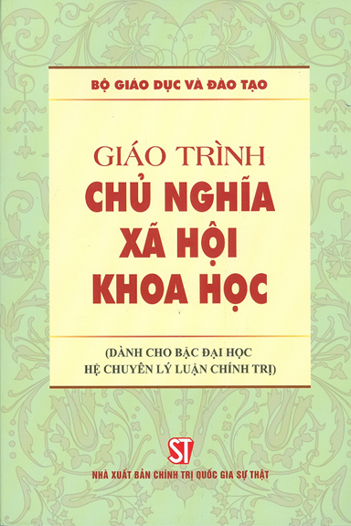 Giáo Trình Chủ Nghĩa Xã Hội Khoa Học (NXB Chính Trị 2021) - Hoàng Chí Bảo, 367 Trang