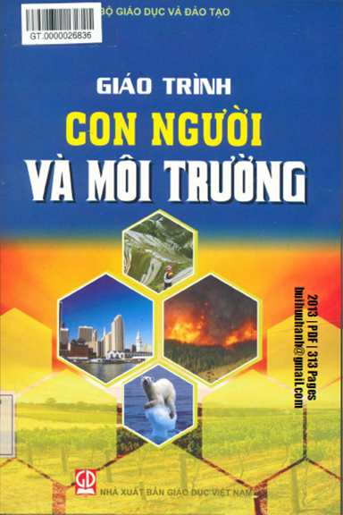 Giáo Trình Con Người Và Môi Trường (NXB Giáo Dục 2013) - Lê Văn Khoa, 313 Trang