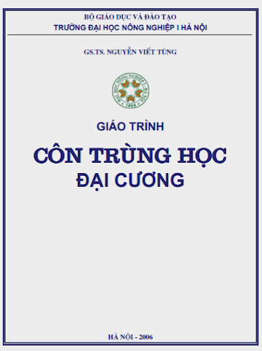 Giáo Trình Côn Trùng Học Đại Cương (NXB Hà Nội 2006) - Nguyễn Viết Tùng, 239 Trang
