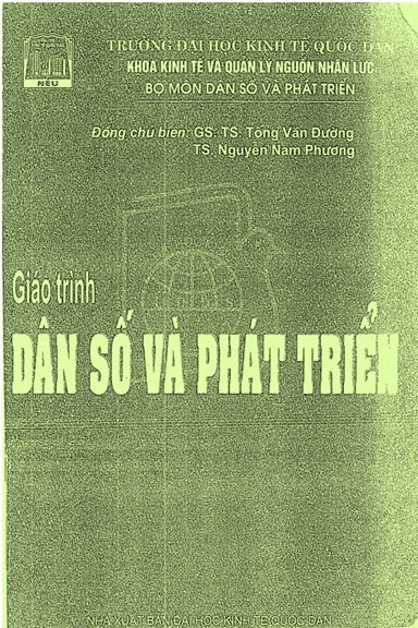 Giáo Trình Dân Số Và Phát Triển (NXB Kinh Tế Quốc Dân 2007) - Tống Văn Đường, 416 Trang