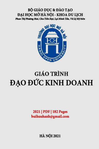 Giáo Trình Đạo Đức Kinh Doanh (NXB Đại Học Mở 2021) - Phan Thị Phương Mai, 182 Trang