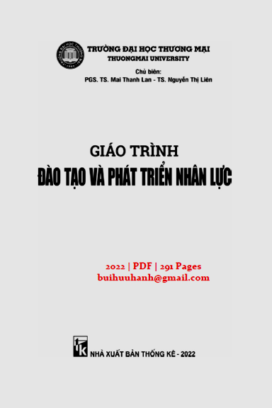 Giáo Trình Đào Tạo Và Phát Triển Nhân Lực (NXB Thống Kê 2022) - Mai Thanh Lan, 291 Trang