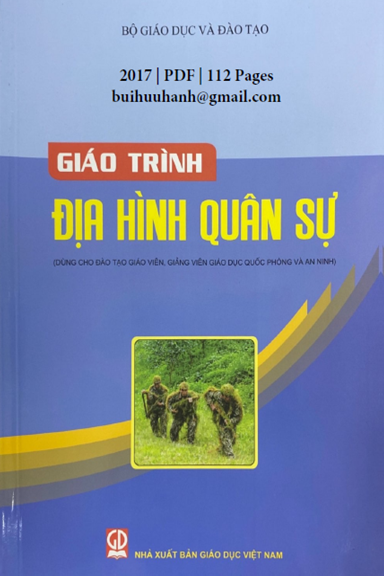 Giáo Trình Địa Hình Quân Sự (NXB Giáo Dục 2017) - Kiều Hữu Hải, 112 Trang