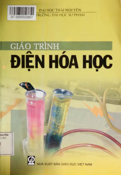 Giáo Trình Điện Hóa Học (NXB Giáo Dục 2012) - Đỗ Trà Hương, 179 Trang