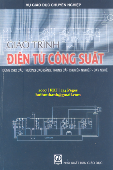 Giáo Trình Điện Tử Công Suất (NXB Giáo Dục 2007) - Trần Trọng Minh, 234 Trang