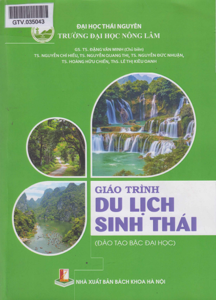 Giáo Trình Du Lịch Sinh Thái (NXB Đại Học Bách Khoa 2020) - Đặng Văn Minh, 224 Trang