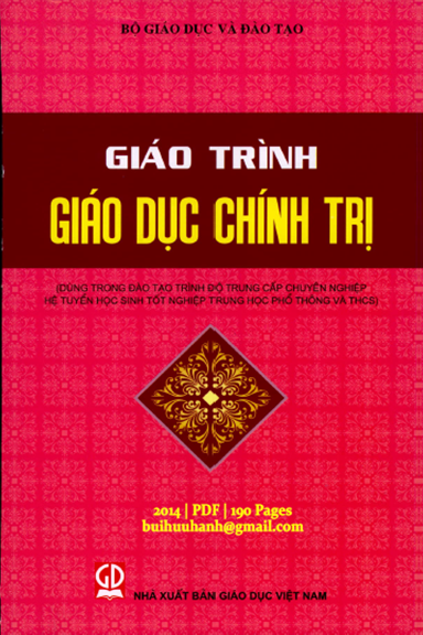 Giáo Trình Giáo Dục Chính Trị (NXB Giáo Dục 2014) - Phạm Ngọc Anh, 190 Trang