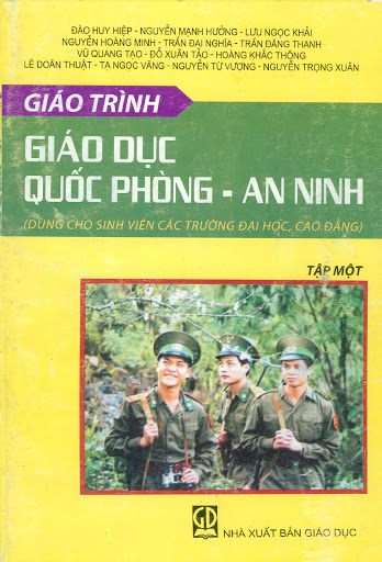 Giáo Trình Giáo Dục Quốc Phòng An Ninh Tập 1 (NXB Giáo Dục 2009) - Đào Huy Hiệp, 229 Trang