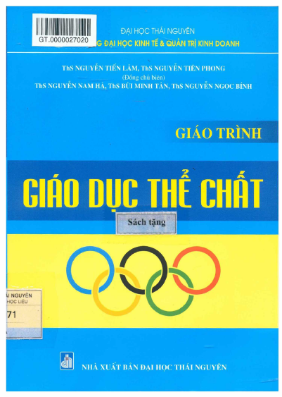 Giáo Trình Giáo Dục Thể Chất (NXB Đại Học Thái Nguyên 2016) - Nguyễn Tiến Lâm, 135 Trang
