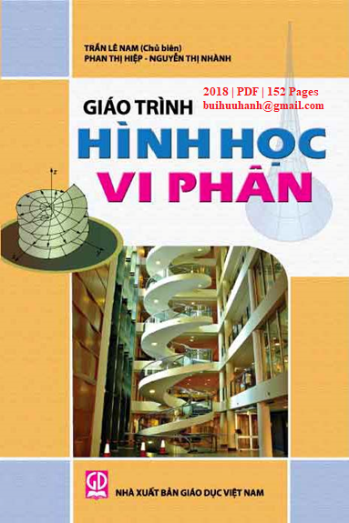 Giáo Trình Hình Học Vi Phân (NXB Giáo Dục 2018) - Trần Lê Nam, 152 Trang