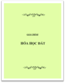 Giáo Trình Hoá Học Đất (NXB Nông Nghiệp 2010) - Nguyễn Hữu Thành, 186 Trang