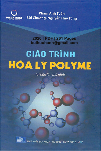 Giáo Trình Hóa Lý Polyme (NXB Khoa Học Tự Nhiên 2020) - Phạm Anh Tuấn, 261 Trang