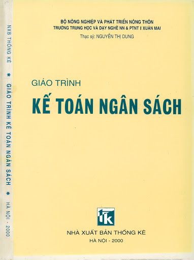 Giáo Trình Kế Toán Ngân Sách (NXB Thống Kê 2000) - Nguyễn Thị Dung, 224 Trang