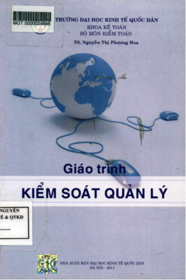 Giáo Trình Kiểm Soát Quản Lý (NXB Đại Học Kinh Tế Quốc Dân 2011) - Nguyễn Thị Phương Hoa, 203 Trang