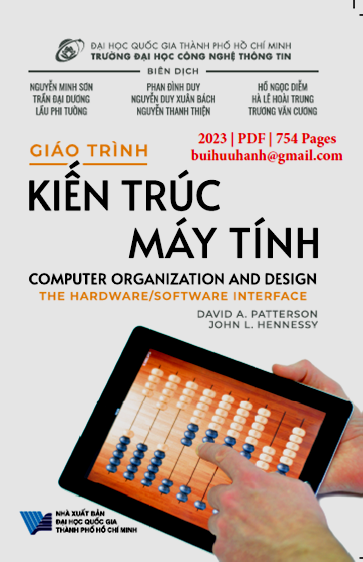 Giáo Trình Kiến Trúc Máy Tính (NXB Đại Học Quốc Gia 2023) - David A. Patterson, 754 Trang