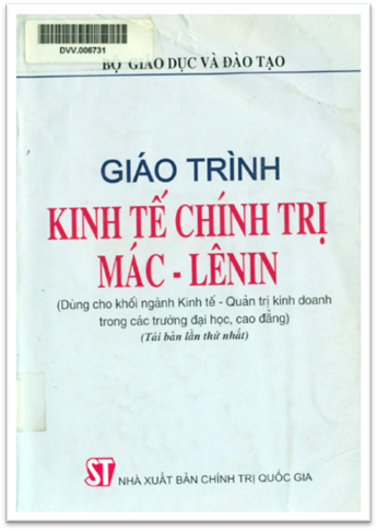 Giáo Trình Kinh Tế Chính Trị Mác-Lênin (NXB Chính Trị 2005) - Chu Văn Cấp, 512 Trang