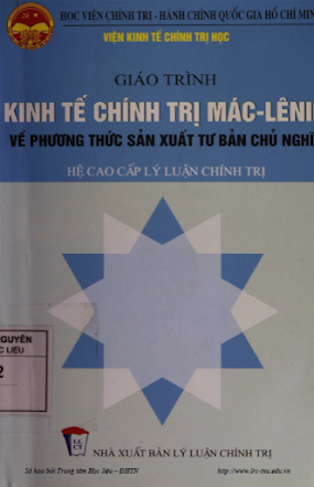 Giáo Trình Kinh Tế Chính Trị Mác-Lênin Về Thời Kỳ Quá Độ Lên Chủ Nghĩa Xã Hội Ở Việt Nam