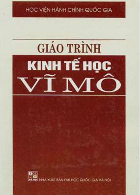 Giáo Trình Kinh Tế Học Vĩ Mô (NXB Đại Học Quốc Gia 2004) - Trang Thị Tuyết, 240 Trang