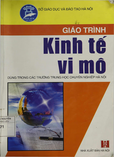 Giáo Trình Kinh Tế Vi Mô (NXB Hà Nội 2008) - Trần Thúy Lan, 159 Trang