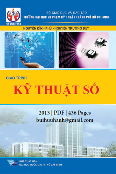 Giáo Trình Kỹ Thuật Số (NXB Đại Học Quốc Gia 2013) - Nguyễn Đình Phú, 436 Trang