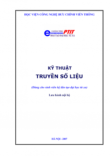 Giáo trình Kỹ thuật truyền số liệu 2007 - Th.s Phạm Ngọc Đĩnh, 127 Trang