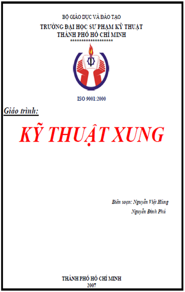 Giáo Trình Kỹ Thuật Xung (NXB Hồ Chí Minh 2007) - Nguyễn Việt Hùng, 194 Trang