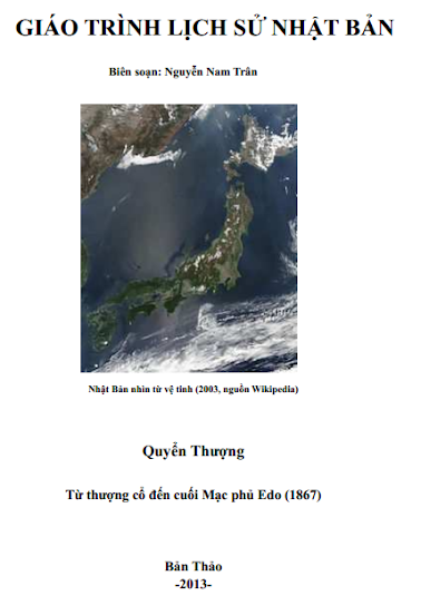 Giáo Trình Lịch Sử Nhật Bản (Bản Thảo 2013) - Nguyễn Nam Trân (Trọn Bộ 2 Quyển)