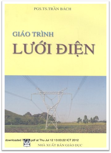 Giáo Trình Lưới Điện (NXB Giáo Dục 2007) - Trần Bách, 258 Trang