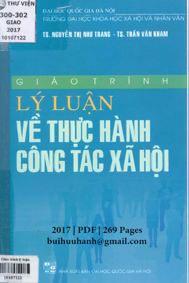 Giáo Trình Lý Luận Về Thực Hành Công Tác Xã Hội (NXB Đại Học Quốc Gia 2017) - Nguyễn Thị Như Trang