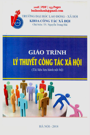 Giáo Trình Lý Thuyết Công Tác Xã Hội (NXB Hà Nội 2018) - Nguyễn Trung Hải, 253 Trang