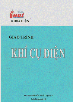 Giáo Trình Lý Thuyết Khí Cụ Điện - Nhiều Tác Giả, 115 Trang
