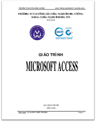 Giáo Trình Microsoft Access 2003 - Nhiều Tác Giả, 239 Trang
