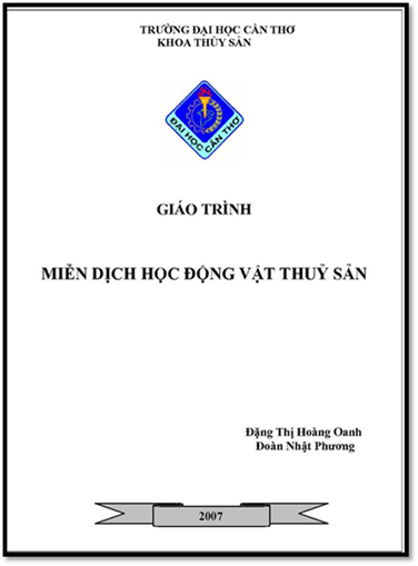 Giáo Trình Miễn Dịch Học Động Vật Thủy Sản (NXB Cần Thơ 2007) - Đặng Thị Hoàng Anh, 81 Trang