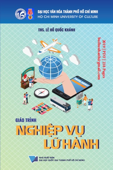 Giáo Trình Nghiệp Vụ Lữ Hành (NXB Đại Học Quốc Gia 2019) - Lê Hồ Quốc Khánh, 218 Trang