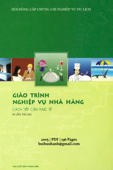 Giáo Trình Nghiệp Vụ Nhà Hàng (NXB Thanh Niên 2005) - Võ Thị Thắng, 196 Trang
