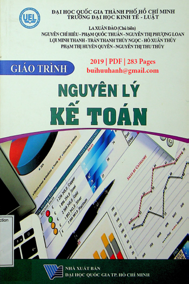 Giáo Trình Nguyên Lý Kế Toán (NXB Đại Học Quốc Gia 2019) - La Xuân Đào, 283 Trang