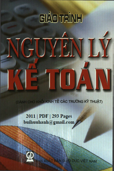Giáo Trình Nguyên Lý Kế Toán (NXB Giáo Dục 2011) - Nghiêm Sĩ Thương, 293 Trang