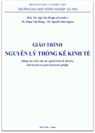 Giáo Trình Nguyên Lý Thống Kê Kinh Tế (NXB Hà Nội 2008) - Ngô Thị Thuận, 118 Trang